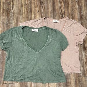Sam & Lavi V Neck Tees